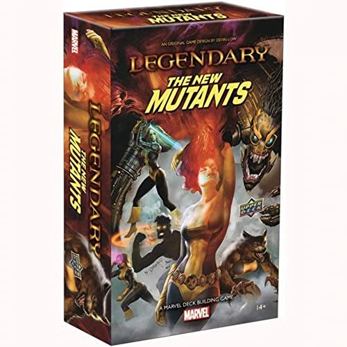 Upper Deck 2020 Legendary New Mutants A Marvel Deck Building Game Expansion Multicolor 60 L x 40 W x 10 H - Image 1