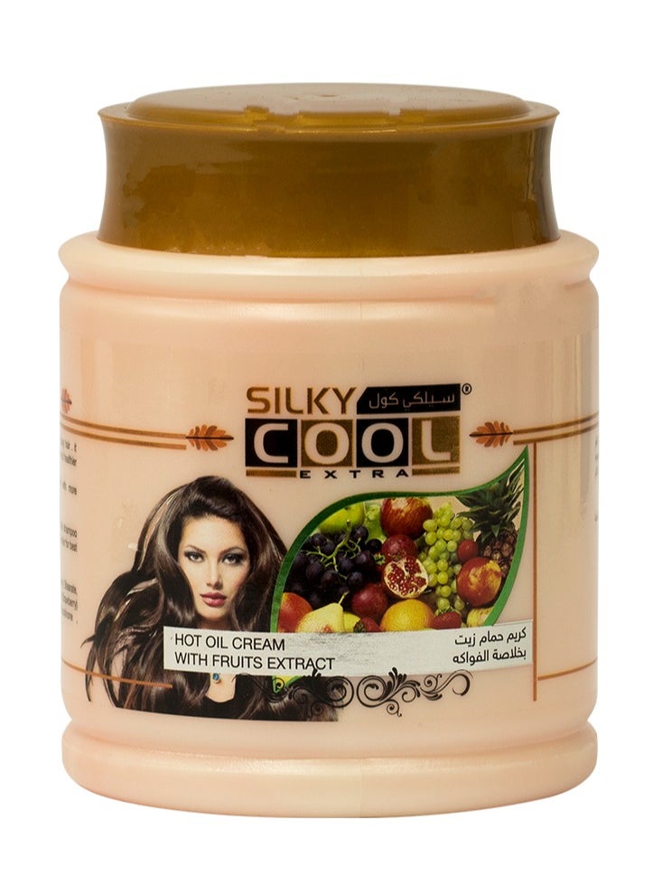Silky Cool Silky Cool Hot Oil 1000 Ml - Fruits 
