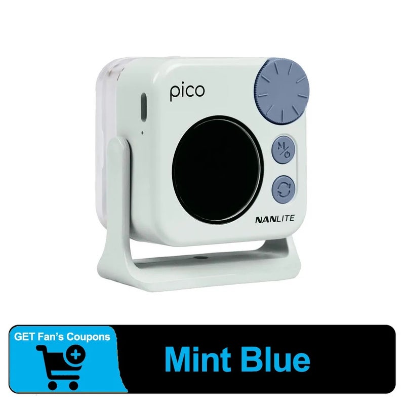 نانليت إضاءة استوديو تصوير Nanlite, pico-Mint-Blue - Image 1
