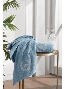 Tanem Home Cotton Embroidered Men's 3 Piece Bathrobe Set | Bathrobe Set | Dowry set  - Image 2