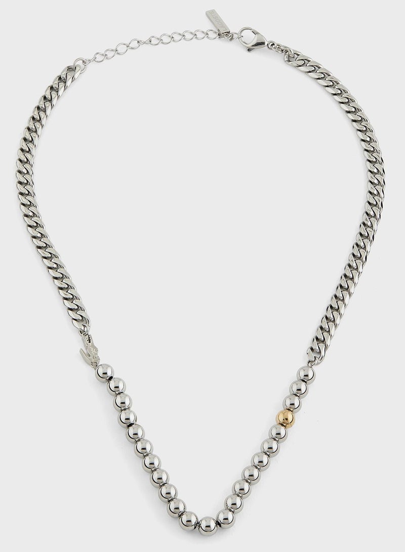 LACOSTE Stainless Short Necklace  - Image 1