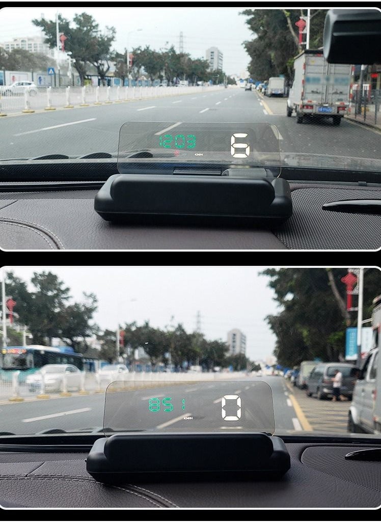 GULFLINK - GULFLINK Head Up Display(HUD) Vehicle Speed Meter C500 - Image 1