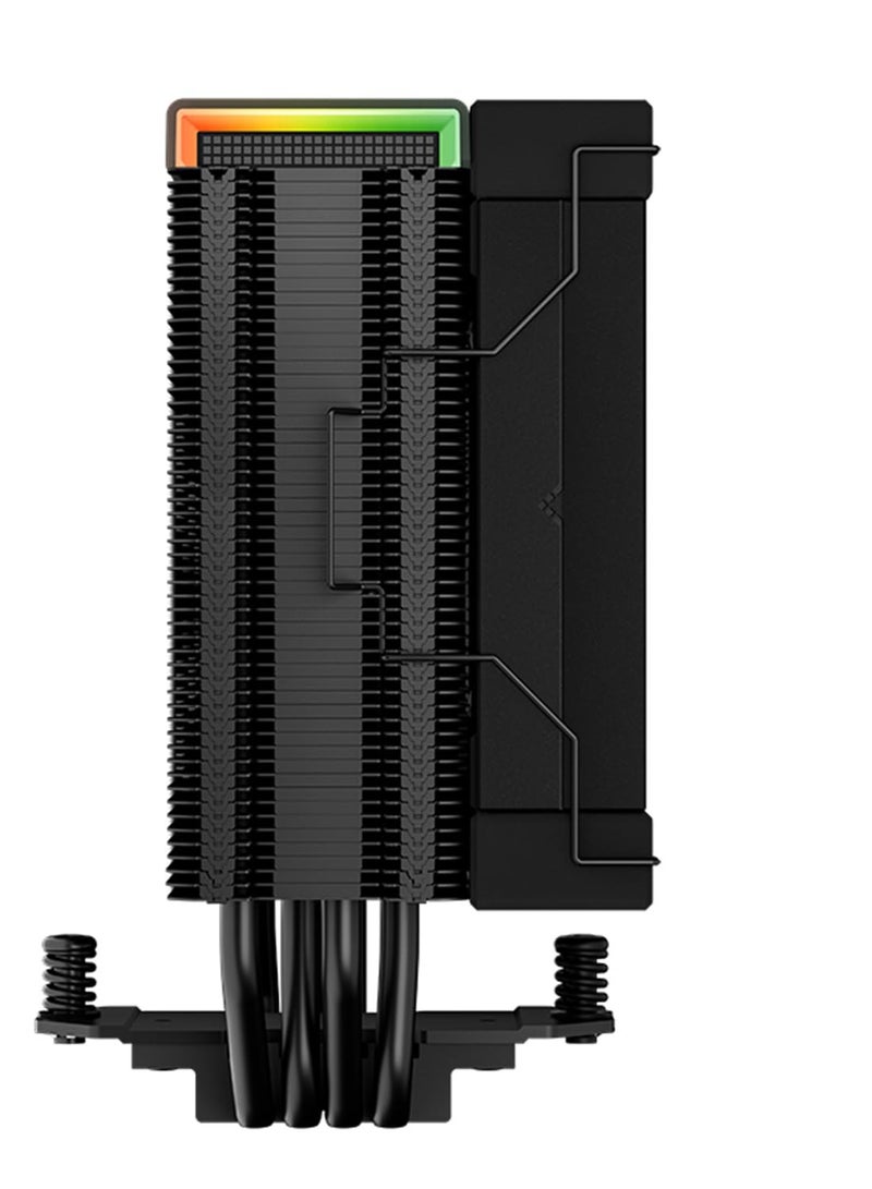 Deepcool AK400 Digital 120mm CPU Cooler/CPU Fan - Black | Support Intel - LGA1700/1200/1151/1150/1155  AMD - AM5/AM4 - R-AK400-BKADMN-G - Image 3