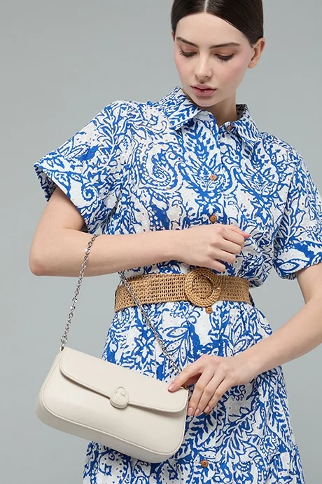 أر أند بي Solid Flap Sling Bag