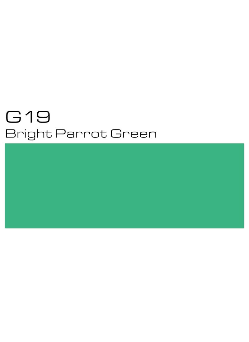 COPIC Copic Markers G19-Sketch, Bright Parrot Green  - Image 2