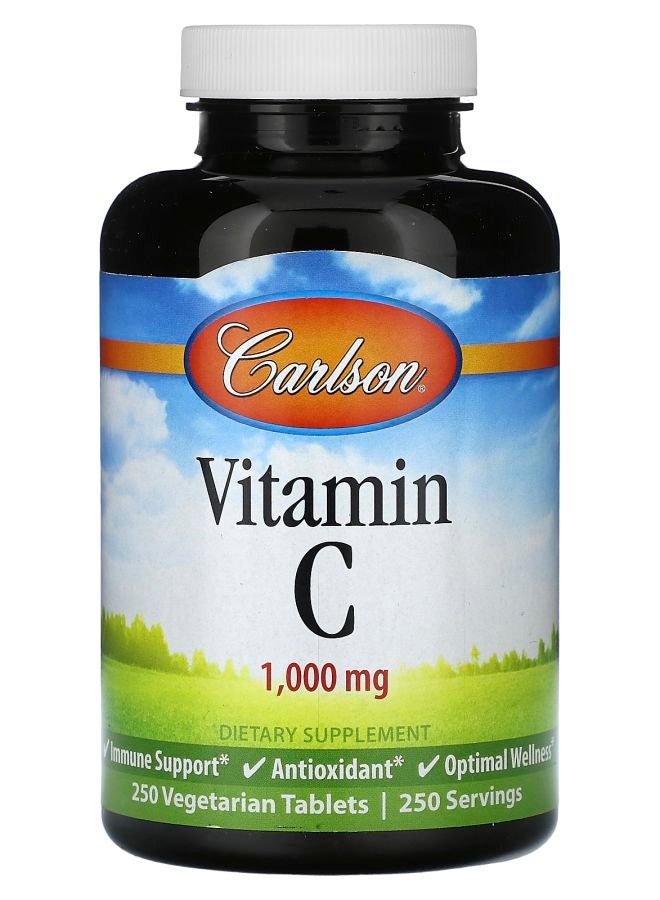 Vitamin C 1000 mg 250 Vegetarian  Tablets