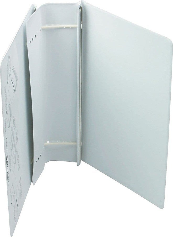 CLI Charles Leonard 61605 Varicap6 Expandable 1-6 Post Binder, 11 x 8-1/2, White/Clear - Image 3