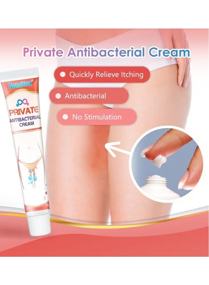 Sumifun Private Antibacterial Cream for Skin Itching Relief,Topical Relief  - Image 2
