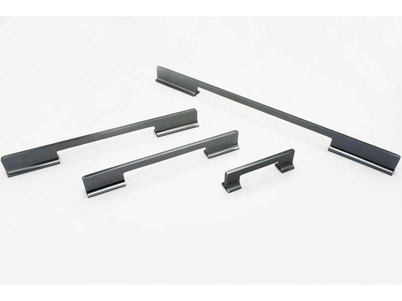 RAB Aluminum Handle for Kitchen and Office Drawer/Cabinet/Door/Wardrobe (Code: Handle 143, Finish: Grey, Size: 450mm) - Image 2