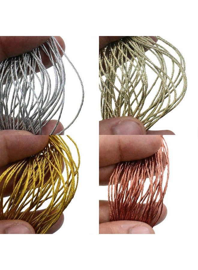 Embroiderymaterial Cotton Metallic Embroidery Cross Stitch Floss Threads(Multi Combo), 40 Gram - Image 3