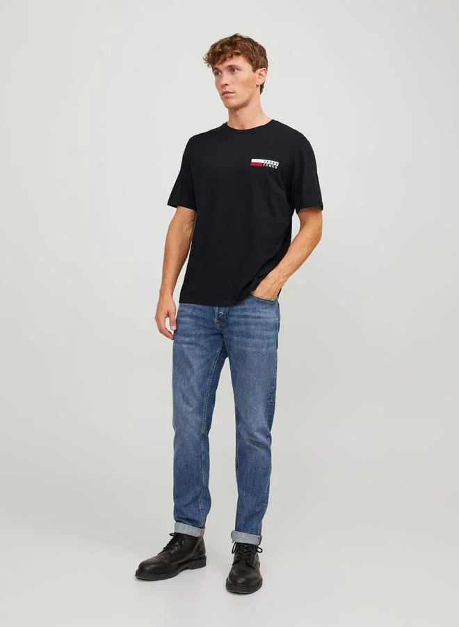 JACK & JONES Logo Crew Neck T-Shirt