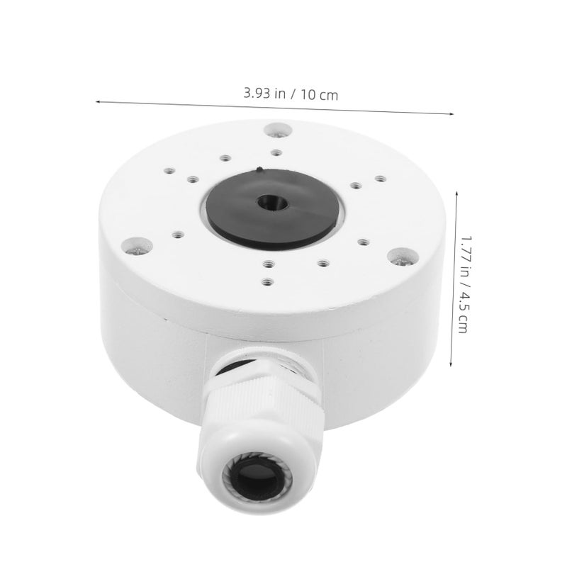 Aluminum Alloy Junction Box Weatherproof Cable Cover for Ceiling Wall Camera Installations - Image 3