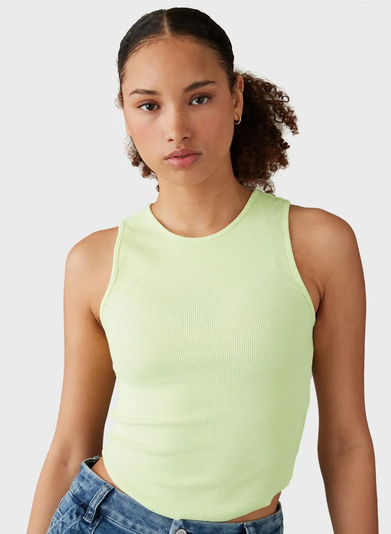 American Eagle Crop Tank Top