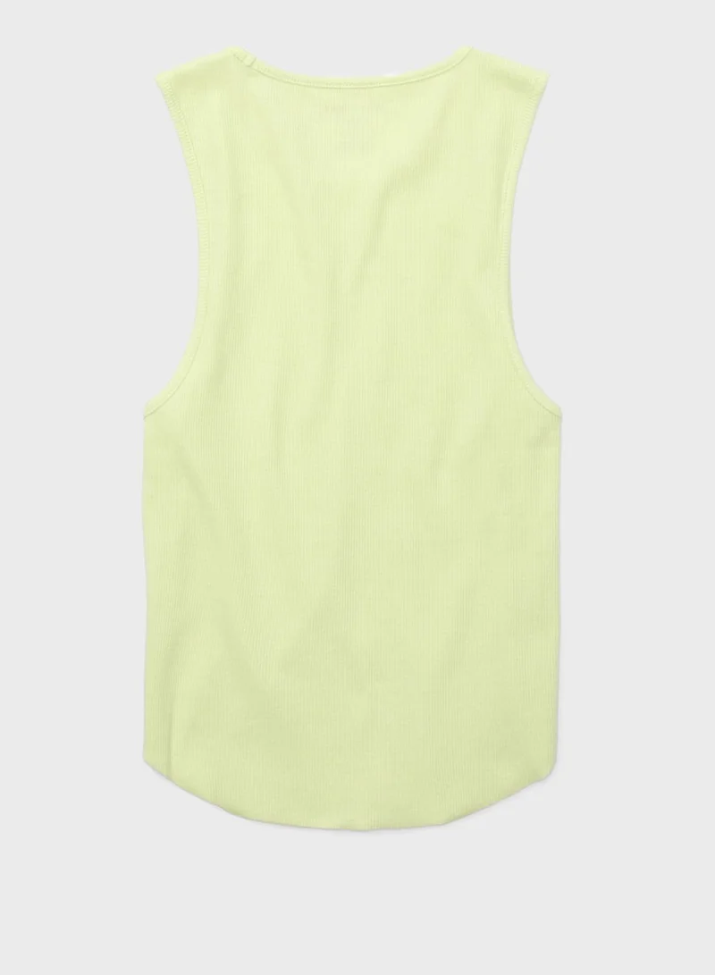 American Eagle Crop Tank Top