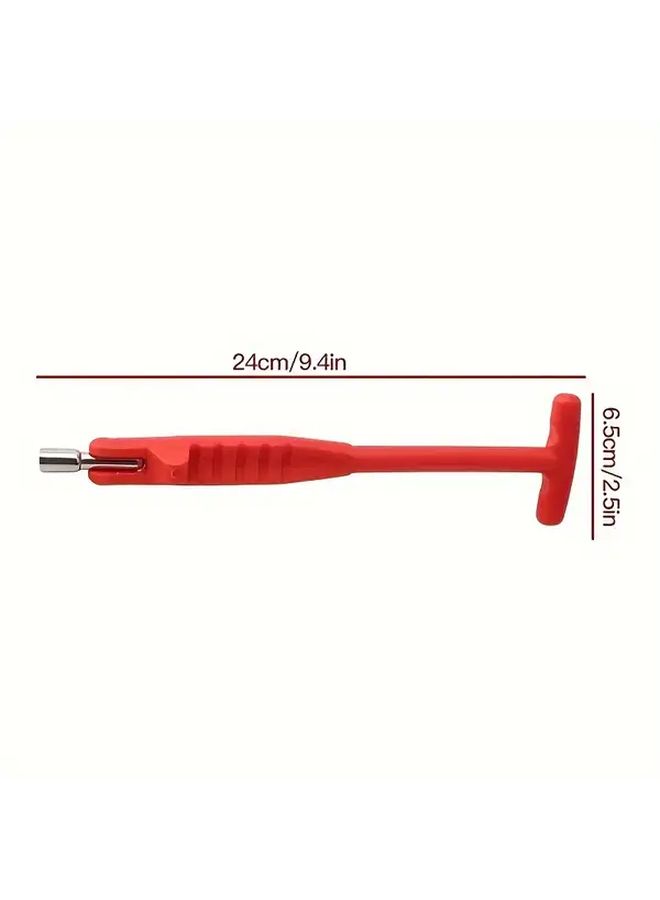 Yellow Heavy Duty Metal Car Tire Puller Installer with Ergonomic Handle Lever Tool Kit - Image 5