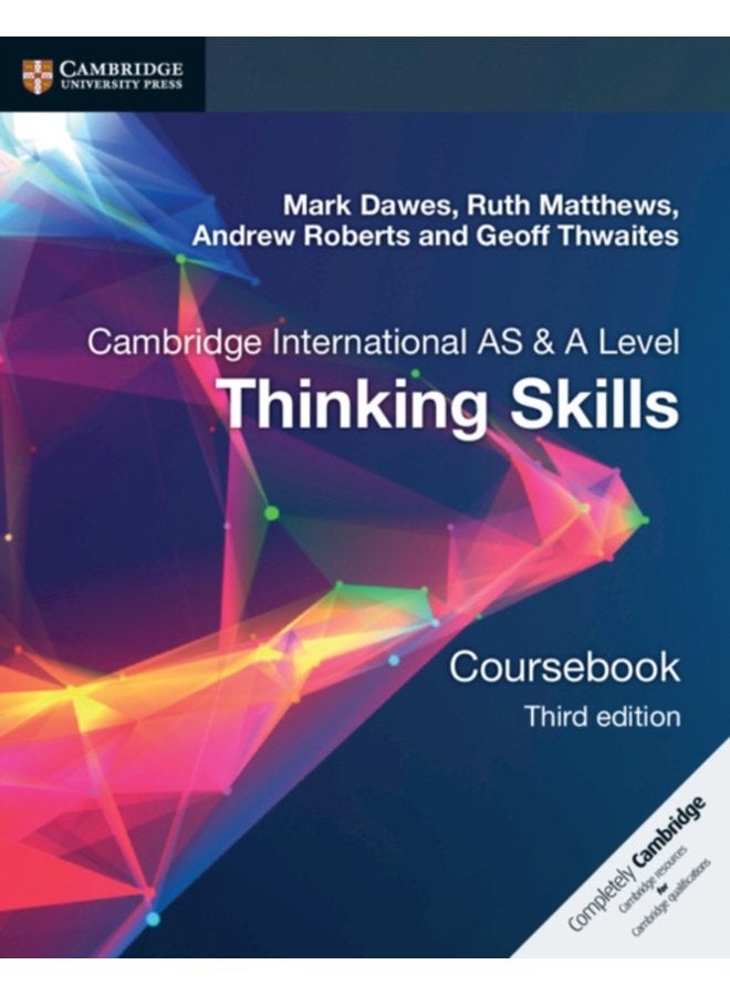 Cambridge International AS A Level Thinking Skills Coursebook - Paperback