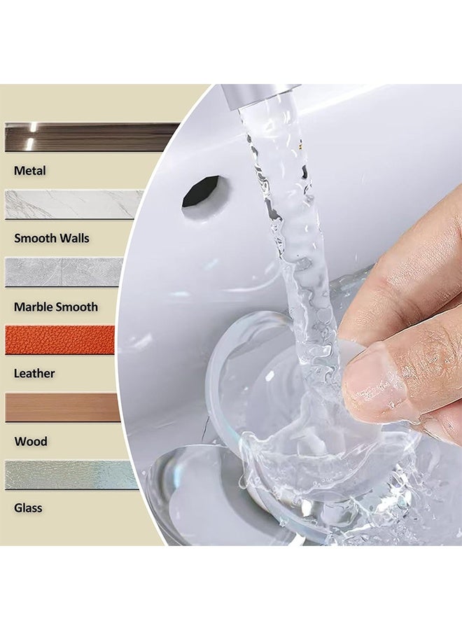 YJ 12 Pack Door Handle Wall Protector, Clear Wall Bumper Protector Reusable, Self Adhesive Door Knob Wall Shield to Prevent Noise and Wall Damage (Clear) - Image 5