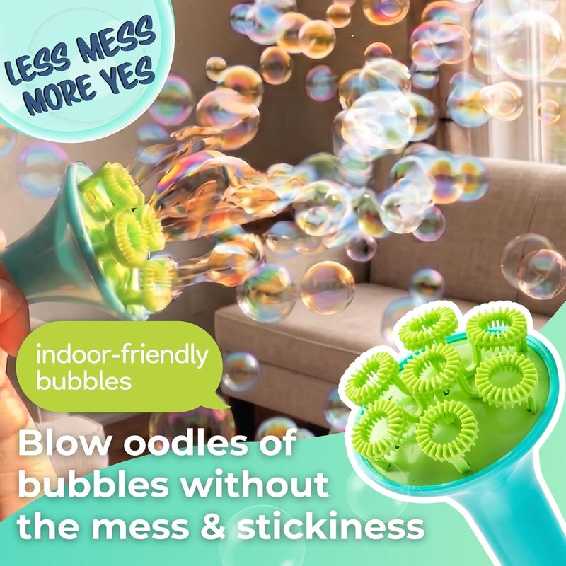 Spike Innobaby Bubble Blower with Mess Free Botanical Bubbles and Dipping Tray - Magic Wand Blows Oodles of Bubbles Without The Mess - Recommended for Speech, Visual & Motor Development - Image 2