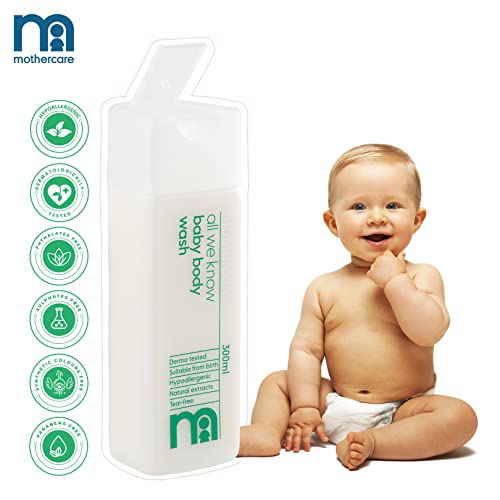 Mothercare All We Know Baby Body Wash and Shampoo (300/300 Ml) - Image 5