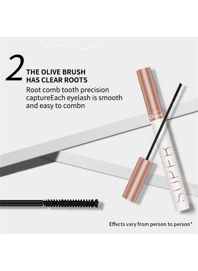LESITI - Honey Whisper 4D Mascara for Fine Short Eyelash, Waterproof Extra Long Lash Eyelashes,Voluminous Eyelashes, Long Lasting, Smudge-proof，Black (0.1 fl. Oz) - Image 1