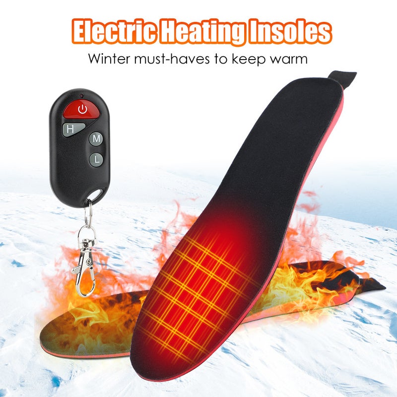Usb Electric Heating Insole Household Intelligent Temperature Control Rechargeable Heating Insole Cuttable Washable Temperature Adjustable Men'S And Women'S Foot Pads - Image 3