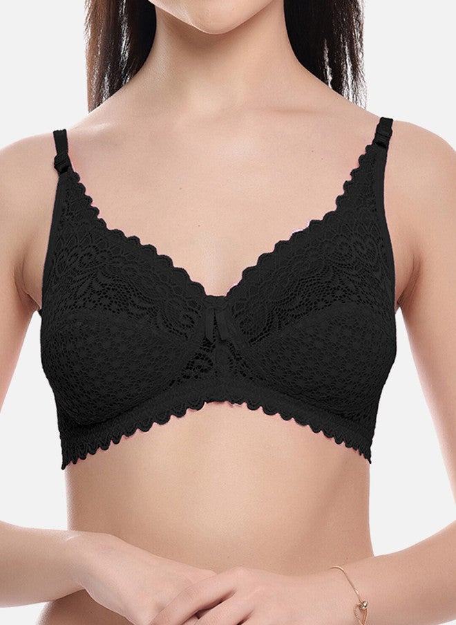 FIMS Self Design Non-Padded All Day Comfort Rapid-Dry Bralette Bra - Image 5