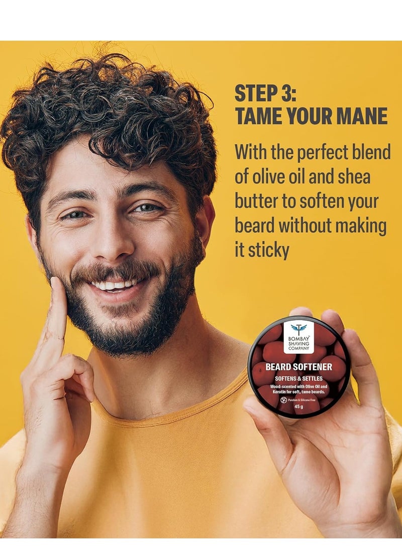 BOMBAY SHAVING COMPANY - Shaving Company Beard Grooming Kit for Men 6-in-1 Advanced Beard Maintenance Kit - Image 1