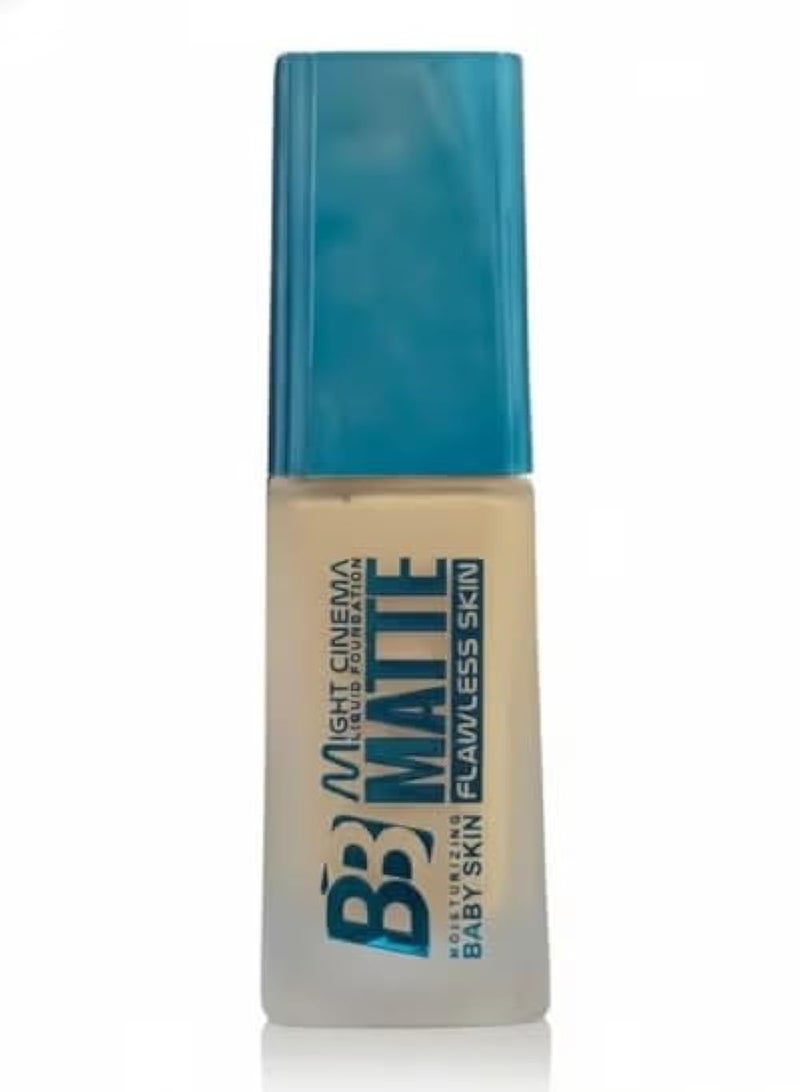 BB Foundation Cream – Flawless Baby Skin Finish – Moisturizing Lightweight Coverage for All Skin Types – Evens Skin Tone, Hydrates and Enhances Natural Glow for Daily Makeup (104) - Image 3
