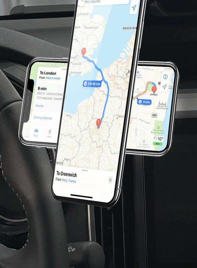 BEERTE Fits Magsafe Car Mount Fit for Subaru Forester 2019-2024, Crosstrek 2018-2023 Strong Magnets Magnetic Phone Holder Mount for Car Vent Fit for iPhone 16 15 14 13 12 Magsafe Case All Phones - Image 4