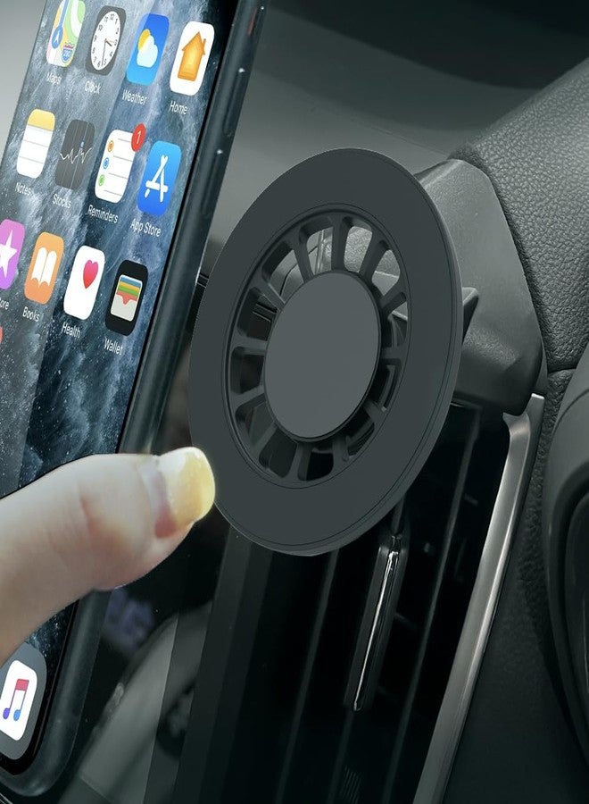 BEERTE Fits Magsafe Car Mount Fit for Subaru Forester 2019-2024, Crosstrek 2018-2023 Strong Magnets Magnetic Phone Holder Mount for Car Vent Fit for iPhone 16 15 14 13 12 Magsafe Case All Phones - Image 1