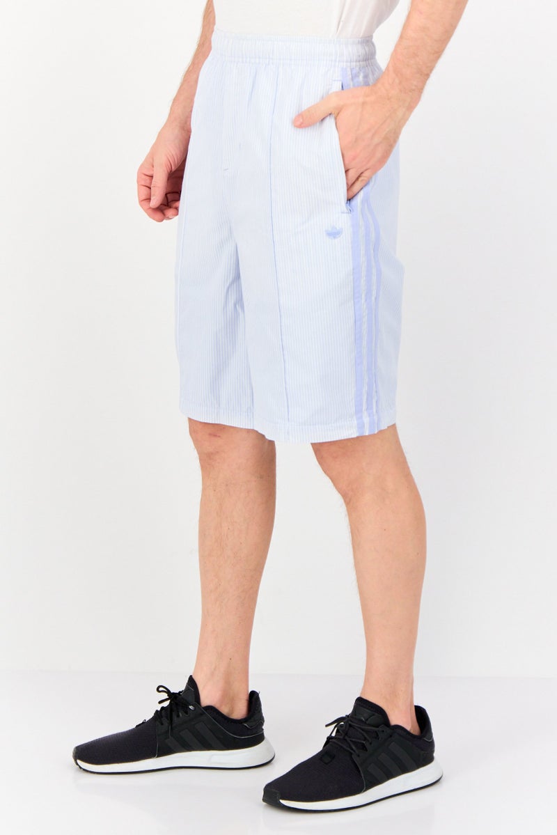 adidas Originals Men Sportswear Fit Training Shorts, Light Blue  - Image 3
