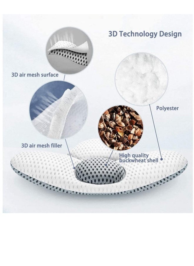 Generic - Adjustable 3D Lumbar Support Pillow for Sleeping, Lower Back Pain Relief, Sciatic Nerve Support, Ideal for Side Sleepers and Pregnancy Comfort - Image 1