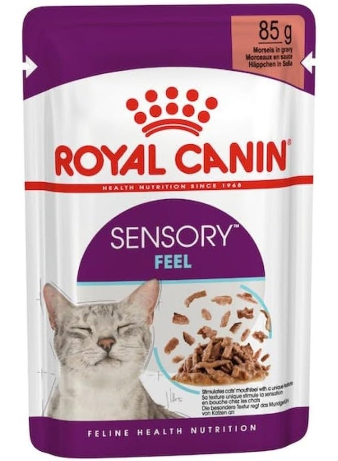 ROYAL CANIN رويال كانين للتغذية الصحية للقطط - طعام رطب بنكهة الصلصة - أكياس 12 × 85 جرام - Image 2