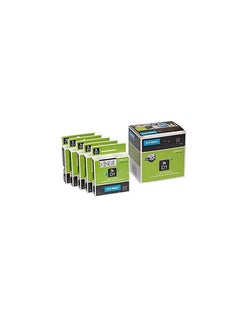 Dymo 5x Dymo D1 Label Tape 40913 9mm x 7m - Black on White  - Image 2