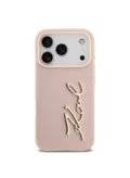 Karl Lagerfeld Karl Script Logo &amp; Buttons - Pink