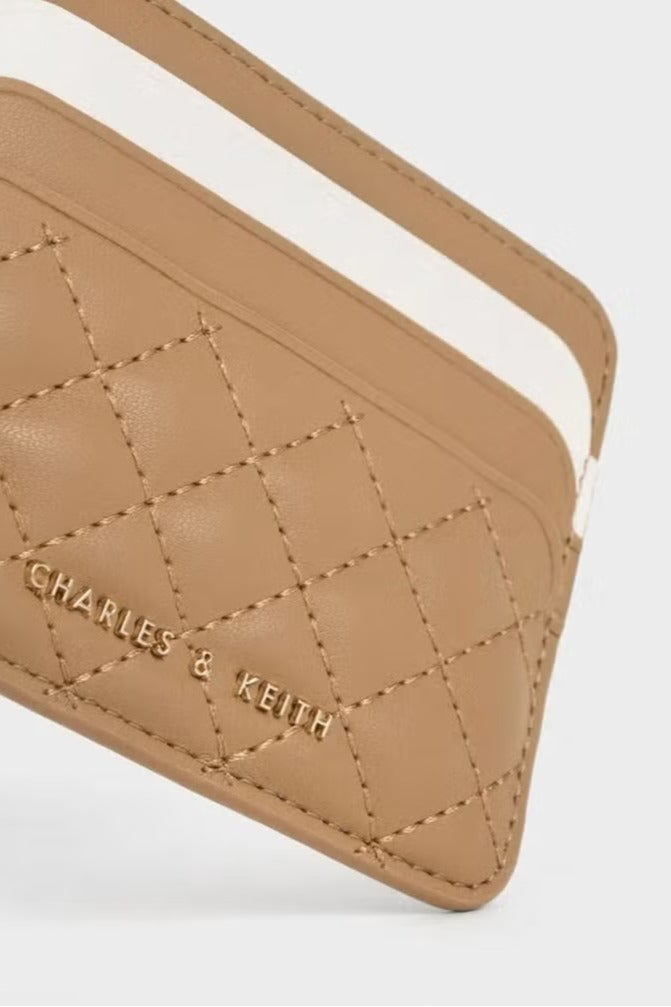Charles & Keith Quilted Multi-Slot Card Holder - Image 4