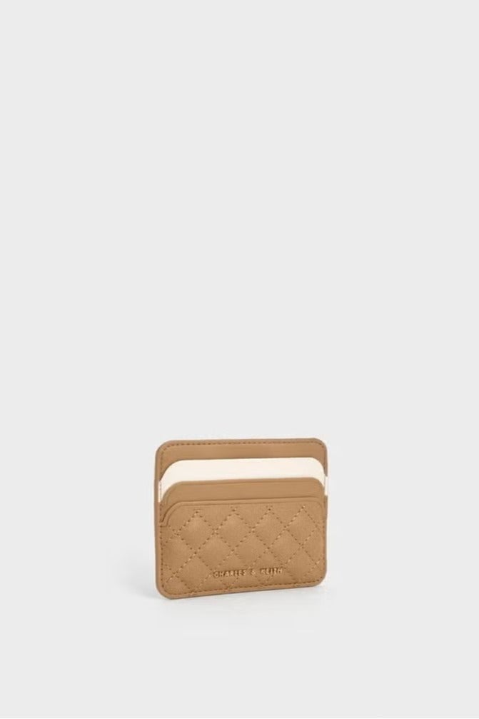 Charles & Keith Quilted Multi-Slot Card Holder - Image 2
