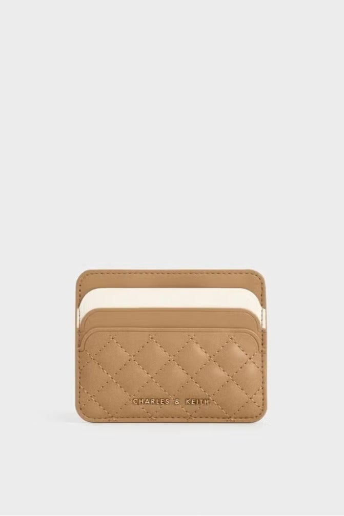 Charles & Keith Quilted Multi-Slot Card Holder - Image 1