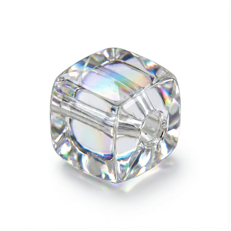 Portable Small Pack 4mm Crystal Cube Beads Easy Carry For Outdoor Handmade Craft Activity - Image 2
