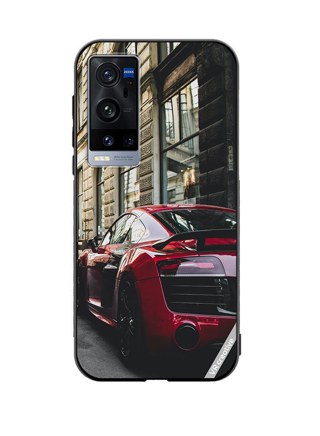 VR CREATIVE Protective Case Cover For Vivo X60 Pro Plus Audi R8 Design Multicolour - Image 1