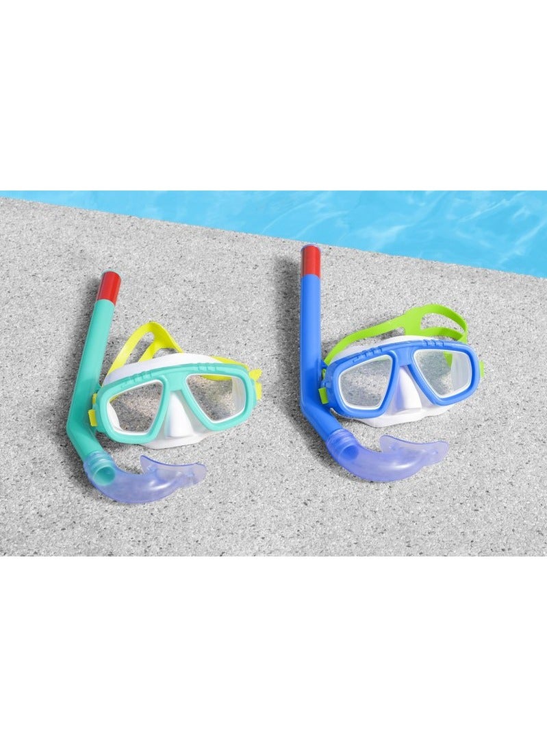 بست واي قناع الغطس الأساسي أكوا تشامب من بيست واي -26-24018-LIGHTBLUE - Image 2