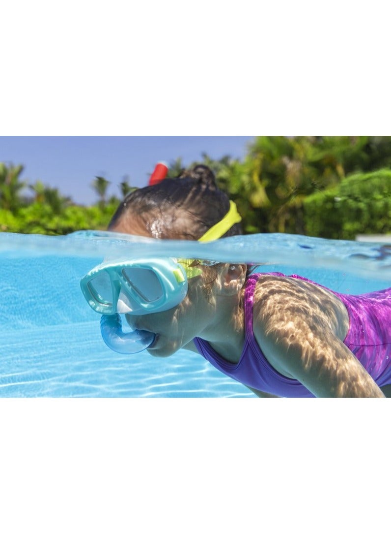 بست واي قناع الغطس الأساسي أكوا تشامب من بيست واي -26-24018-LIGHTBLUE - Image 5