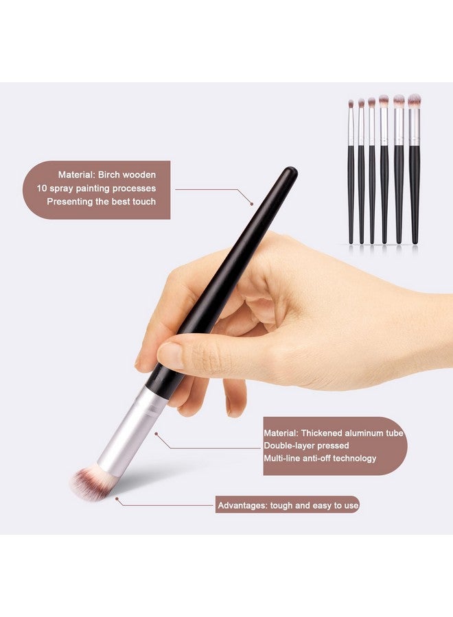 يوسينج مجموعة فرشاة جافة - مجموعة فرش طلاء فنية فاخرة للمنمنمات، مثالية للتفاصيل - 6 أحجام مختلفة - Image 4