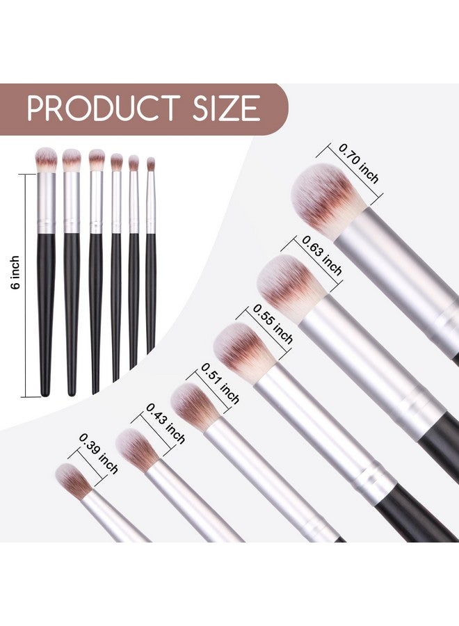 يوسينج مجموعة فرشاة جافة - مجموعة فرش طلاء فنية فاخرة للمنمنمات، مثالية للتفاصيل - 6 أحجام مختلفة - Image 3