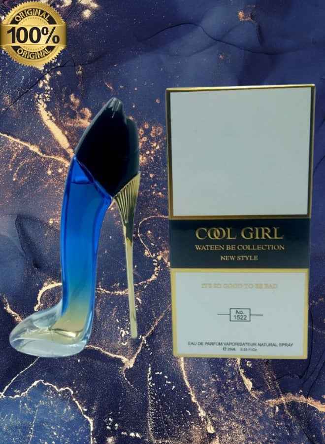 كلاسيك كولكشن 10 قطع عطر كول جيرل وتين رقم 1522 25 مل - Image 2