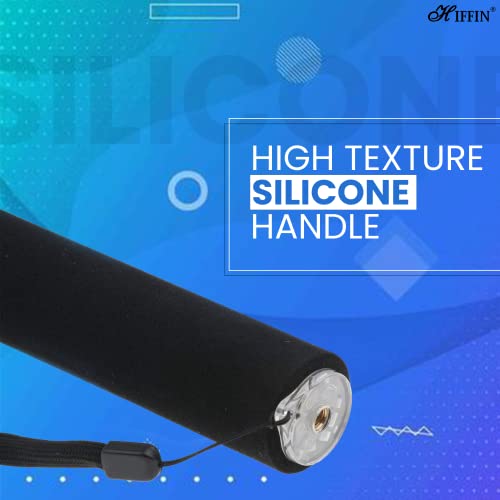 HIFFIN 118"/3 Meters Ultra Long Selfie Stick for Go Pro Max Hero 9 8 7 6 5 4 3+, Insta 360 One R One X, DJI Osmo Action, Extendable at 6 Lengths Carbon Fiber Lightweight Pole Monopod… - Image 4
