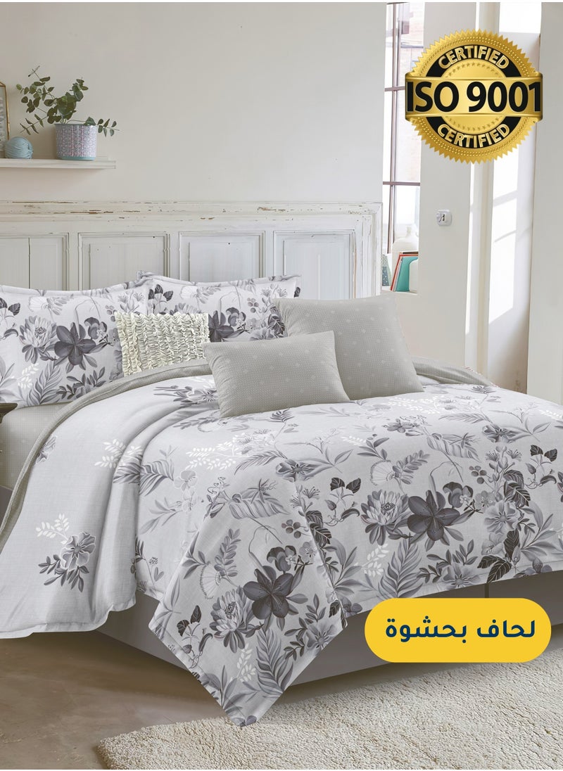 Microfiber Printed Comforter Sets, Fits 120 x 200 cm Single Size Bed, 4 Pcs, With Soft Filling, Celine Series - pzsku/ZD1D9C04DEF1B9B75C3DEZ/45/_/1716968859/db56446e-aa17-4cc8-8f28-9ab8f6f055b0