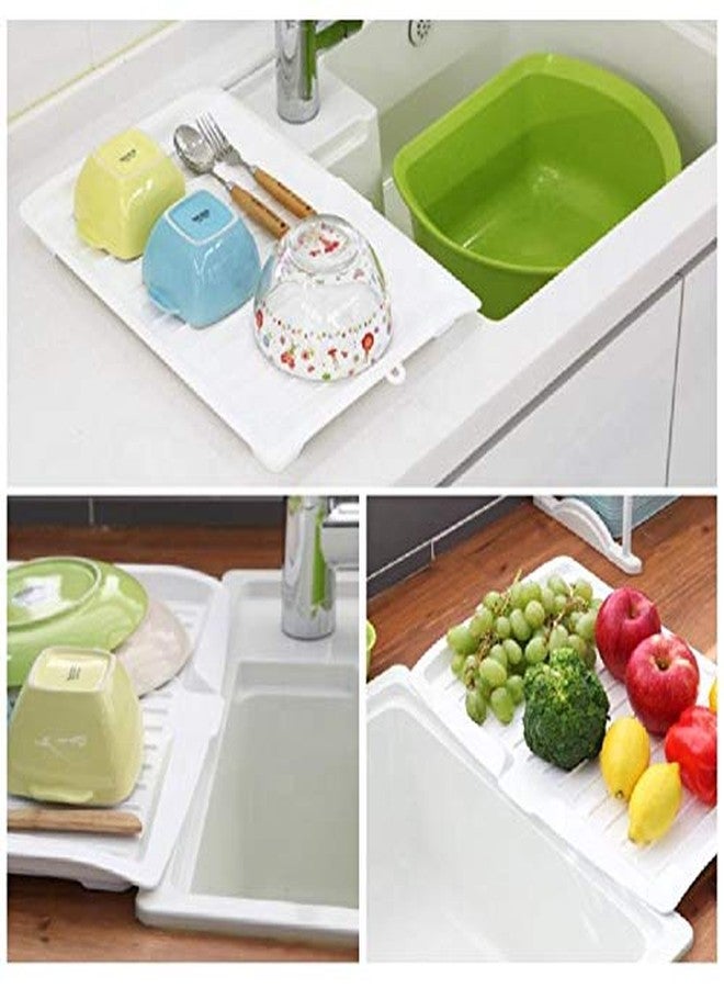 KPNG Changsin Kitchen Utility Draining Board｜Light Weight, Space Efficient, Water Drain (Blue) - Image 5