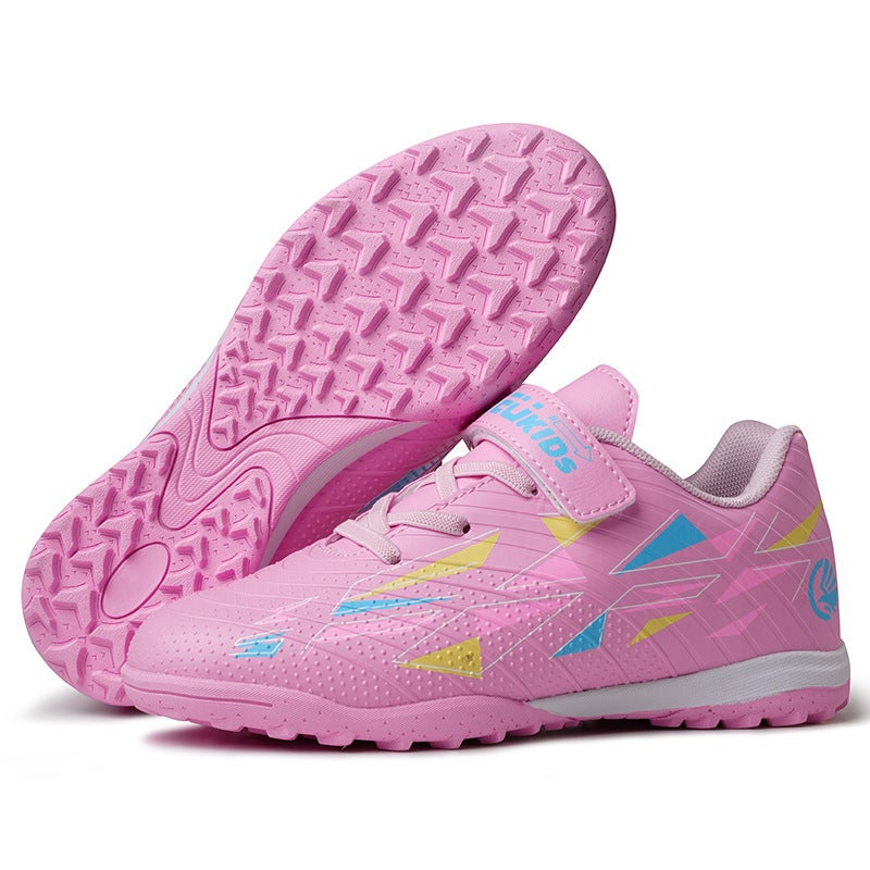 Daifa Tie-Free Shoes Velcro Breathable Children'S Football Shoes Campus Football Sneaker Professional Training Shoes - Image 5