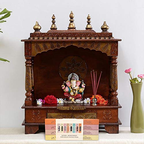 Anant Natural Hand Rolled Premium Fragrance Incense Sticks | Pack of 4 | Indra Gulab | Vipassana | Laavanya | Vihaara | Spiritual Agarbattis - 40 Sticks/Box - Image 3